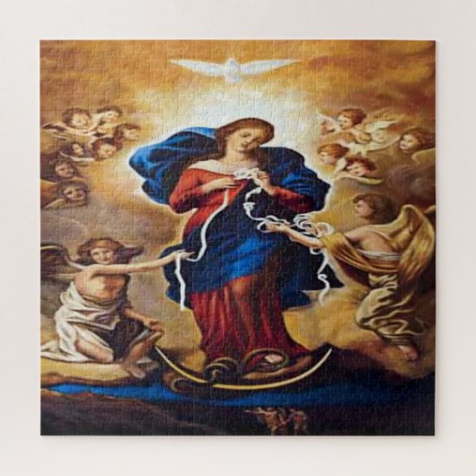 Onze Lady Undoer der Knots Legpuzzel (Verticaal)