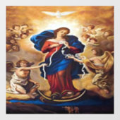 Onze Lady Undoer der Knots Raamsticker (Vel)
