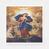 Onze Lady Undoer der Knots Servet (Voorkant)