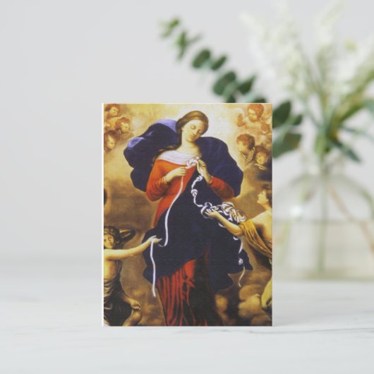 ONZE LADY UNDOER VAN KENNIS DEVOTIONEEL AFBEELDING BRIEFKAART (Staand voorkant)