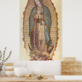 ONZE LADY VAN GUADALUPE 30 x 45 Poster (Keuken)