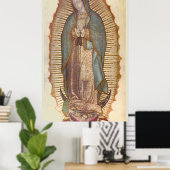 ONZE LADY VAN GUADALUPE 30 x 45 Poster (Thuiskantoor)