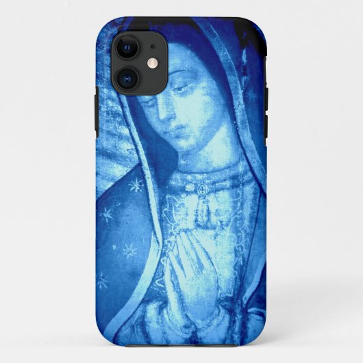 ONZE LADY VAN GUADALUPE BLUE Case-Mate iPhone CASE (Achterkant)