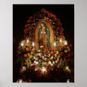 ONZE LADY VAN GUADALUPE DEVOTIONAL ALTAR POSTER (Voorkant)