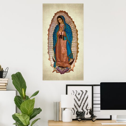 ONZE LADY VAN GUADALUPE-POSTER POSTER (Thuiskantoor)