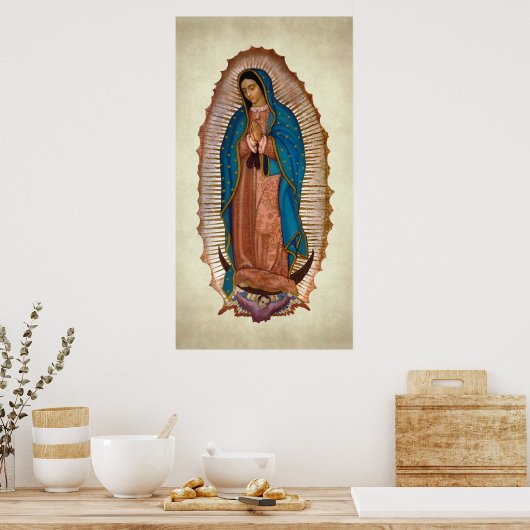 ONZE LADY VAN GUADALUPE-POSTER POSTER (Keuken)