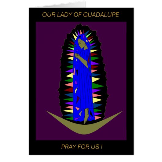 ONZE LADY VAN GUADALUPE PRAY VOOR ONS! (Voorkant)
