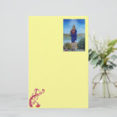 ONZE LADY VAN LICHTE Madonna van maculair begrip Briefpapier (Staand voorkant)