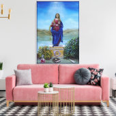 ONZE LADY VAN LICHTE Madonna van maculair begrip Canvas Afdruk (Insitu (Woonkamer))