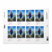 ONZE LADY VAN LICHTE Madonna van maculair begrip Etiket (Full Sheet)