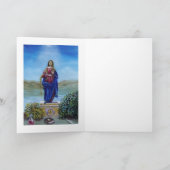 ONZE LADY VAN LICHTE Madonna van maculair begrip Feestdagen Kaart (Binnen)