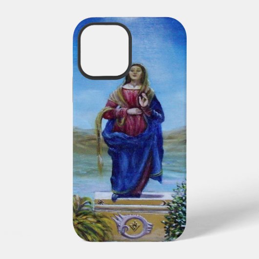 ONZE LADY VAN LICHTE Madonna van maculair begrip iPhone Hoesje (Achterkant)