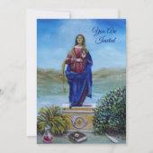 ONZE LADY VAN LICHTE Madonna van maculair begrip Kaart (Voorkant)