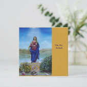 ONZE LADY VAN LICHTE Madonna van maculair begrip Kaart (Staand voorkant)