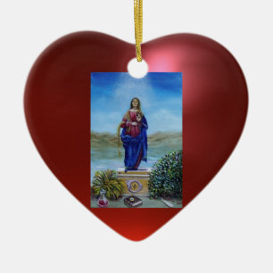 ONZE LADY VAN LICHTE Madonna van maculair begrip Keramisch Ornament