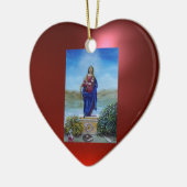 ONZE LADY VAN LICHTE Madonna van maculair begrip Keramisch Ornament (Links)