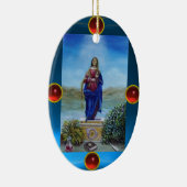 ONZE LADY VAN LICHTE Madonna van maculair begrip Keramisch Ornament (Rechts)