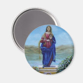 ONZE LADY VAN LICHTE Madonna van maculair begrip Magneet (Voorkant / Achterkant)