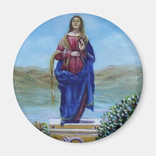 ONZE LADY VAN LICHTE Madonna van maculair begrip Magneet (Voorkant)