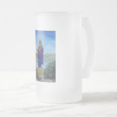 ONZE LADY VAN LICHTE Madonna van maculair begrip Matglas Bierpul (Voorkant rechts)