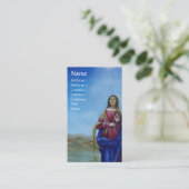 ONZE LADY VAN LICHTE Madonna van maculair begrip Visitekaartje (Staand voorkant)