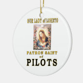 ONZE LADY VAN LORETO KERAMISCH ORNAMENT (Links)