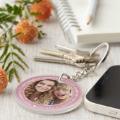 Onze Laughs is een onbeperkt beste vriendjesfotoke Sleutelhanger (Voorkant Rechts)