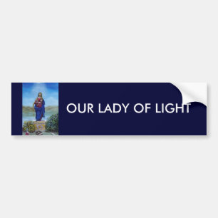 ONZE LICHTLADIE BUMPERSTICKER