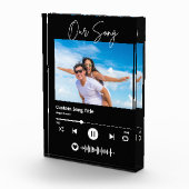 Onze Lied Trouwmuziek Scannable Code Fotoblokken (Rechts)