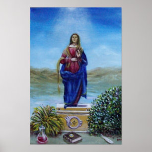 ONZE LIEDEN VAN LICHT Madonna van de Onbevlekte On Poster