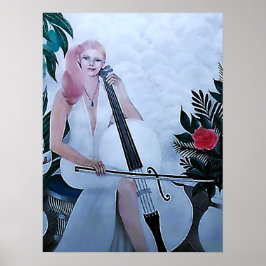 ONZE LIEDER CELLIST POSTER
