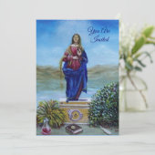 ONZE LIEDERE VAN LICHT Madonna van de Onbevlekte O Kaart (Staand voorkant)