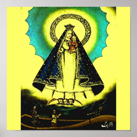 onze liefdadigheidsdame poster (Voorkant)