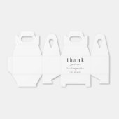 Onze Liefde Bewerkbare Kleur Eenvoudige Favor Box Bedankdoosjes (Uitgevouwen)