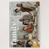 Onze liefde | Familienaam Foto Jigzaag Puzzle Legpuzzel (Verticaal)