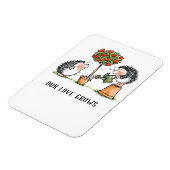 Onze liefde groeit egel magneet (Linkerzijde)