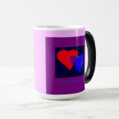 Onze liefde heeft ons tot familie gemaakt: voor Ni Magische Mok (Voorkant rechts)