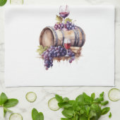 Onze liefde is als een glas wijn theedoek (Gevouwen)