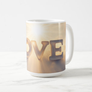 Onze liefde is de hemel gezonden koffiemok