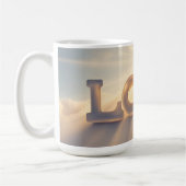 Onze liefde is de hemel gezonden koffiemok (Links)