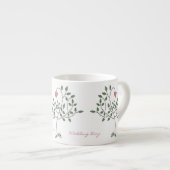 Onze liefde is diep geworteld espresso kop (Voorkant rechts)