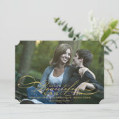 Onze liefde is een prachtige moderne Romantische s Save The Date (Staand voorkant)