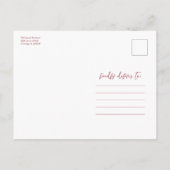 Onze liefde is niet geannuleerd Wedding New Date 3 Briefkaart (Achterkant)