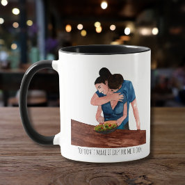 Onze liefde is onverwoestbaar - cadeau voor hem mok