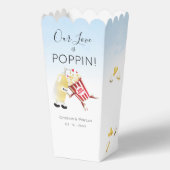 Onze liefde is Poppin Popcorn Bedankdoosjes (Voorkant)