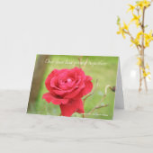 Onze liefde is samen gegroeid kaart (Gele Bloem)