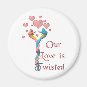 Onze liefde is verdraaid magneet