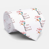 Onze liefde is verdraaid stropdas (Opgerold)