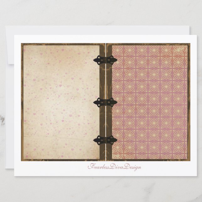 Onze Liefde Junk Journal Pagina's 15 & 16 (Voorkant)