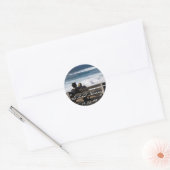 Onze liefde - Ronde Sticker (Envelop)